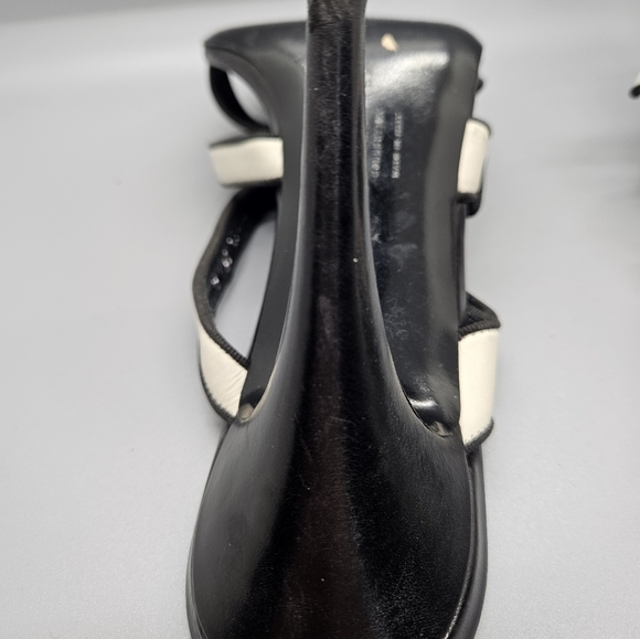 Ralph Lauren Collection Leather Open Toe Strappy Dress Sandals - Picture 6 of 7